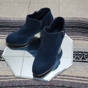 Style y co  navy blue ankle boots 7W